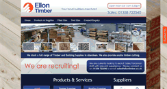 Desktop Screenshot of ellontimber.co.uk